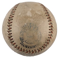 Babe Ruth & Billy Evans Dual-Signed OAL Baseball with Full PSA LOA