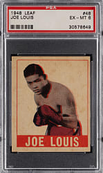 1948 Leaf Boxing #48 Joe Louis PSA EX-MT 6