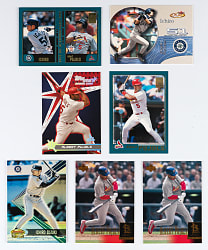 2001 Albert Pujols & Ichiro Suzuki Rookie Collection (7) with Traded Dual Rookie & Several Numbered