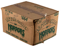 1986 Topps Little Shop of Horrors Unopened Wax Case (24 Boxes/36 Packs)