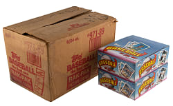 1989 Topps Rack Pack Complete Case (6 Boxes/24 Rack Packs)