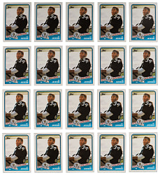1988 Topps Football Complete Set Hoard (20) with Clean #327 Bo Jackson Rookies