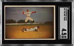 1953 Bowman Color #33 Pee Wee Reese SGC VG/EX+ 4.5