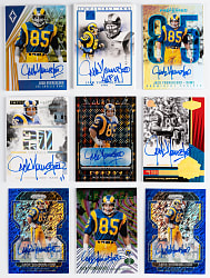 Jack Youngblood Panini Product Certified Autograph Collection (59) with (6) #1/1 & Near Runs