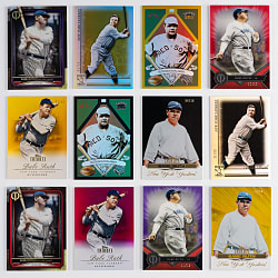 2009-2020 Topps Tribute Babe Ruth Near/Partial Rainbow Collection (26)