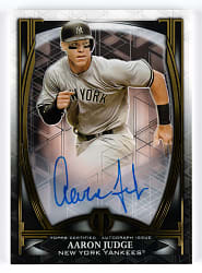 2019 Topps Tribute Iconic Perspectives Aaron Judge Certified Autograph Parallel #02/15