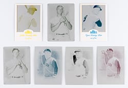 2010-2015 Topps Tribute Roger Maris #1/1 Printing Plates (7)