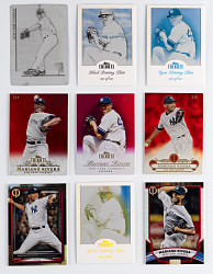 2010-2022 Topps Tribute Mariano Rivera Near Rainbow Set Collection (37) Different with (4) #1/1 Printing Plates