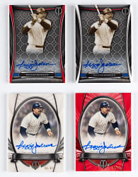 2018 Topps Tribute Reggie Jackson Certified Autograph Group (4) - All #/40 or Lesser