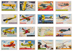 1935 F277 Heinz Famous Airplanes Complete Set (25)