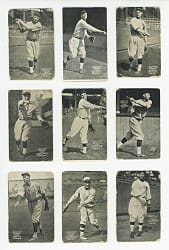 1925 Zeenut Pacific Coast League Starter Set (44) with Buzz Arlett