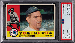 1960 Topps #480 Yogi Berra PSA NM-MT 8