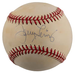Jerry Lewis Single-Signed ONL/Coleman Baseball - Full JSA LOA