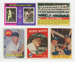 1956-1975 Mickey Mantle Collection (9)