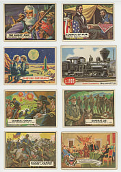 1955-1962 Topps Non-Sport Collection (92) with 1962 Topps Civil War News Partial Set (60/88)