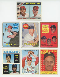 1955-1969 Topps Collection (528) with (34) Hall of Famers Including 1969 Topps #500 Mickey Mantle