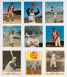 1963-1969 Kahn's Wieners Collection (40) with Hank Aaron
