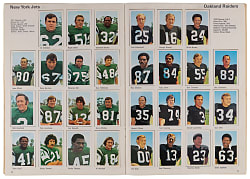 1972 NFLPA Wonder World of Pro Football USA Near Complete Set (389/390) In Original Album