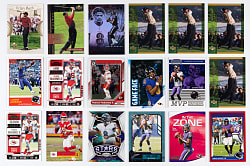 Mostly Post-2020s Multi-Sport Singles Hoard (15,000+) with Blocks of LeBron James, Patrick Mahomes & Tiger Woods