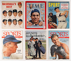 1930s-1960s Multi-Sport Publication Collection (23) with Ali, Campanella & Namath