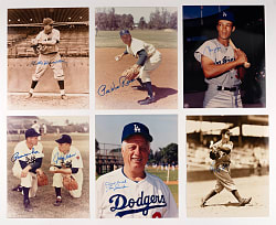 Brooklyn/Los Angeles Dodgers Signed Photos (16)