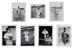 1950s-1960s National League Original Snapshots/Photographs (275) with Various Hall of Famers & Stars