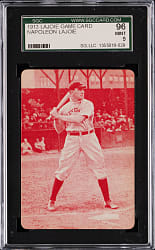 1913 Nap Lajoie Card Game Red SGC MINT 9