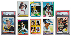 1978-1980 Topps Complete Set Run with PSA Graded Eddie Murray & Ozzie Smith Rookies