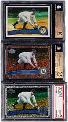 2011 Topps #5 Lou Gehrig Shortprint Graded Variations (3) with BGS PRISTINE 10