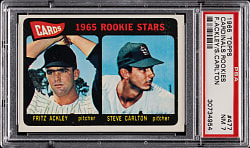 1965 Topps #477 Steve Carlton Rookie PSA NM 7