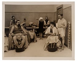 1917 Charlie Chaplin "The Cure" 8x10 Movie Still