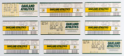 1988-1997 Mark McGwire Career Home Run Ticket Collection (22)