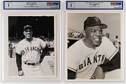 1960s Willie Mays Type I Photo Pair