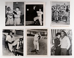 1950s New York/San Francisco Giants Period Photo Collection (10) with Type I Pictures