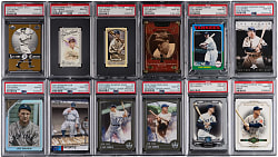 1991-2022 Lou Gehrig PSA GEM MINT 10 Collection (22) - All Population 1