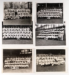 1930s-1960s Major League Period Team Photograph Collection (39) with Type I Pictures