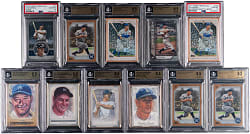 2017-2020 Topps Transcendent Lou Gehrig GEM MINT 10 Graded (11) Numbered Inserts