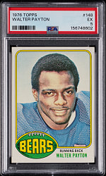 1976 Topps Football #148 Walter Payton Rookie PSA EX 5