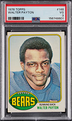 1976 Topps Football #148 Walter Payton Rookie PSA VG 3