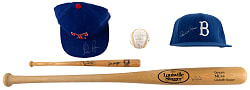 Hall of Fame & Star Signed Equipment Collection (7) - All Individually Certified