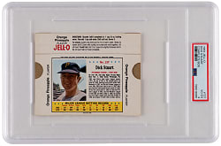 1963 Jell-O Complete Box #137 Dick Stuart PSA VG-EX 4 - Highest Graded!