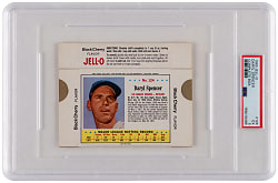 1963 Jell-O Complete Box #124 Daryl Spencer PSA EX 5 - Only Graded!