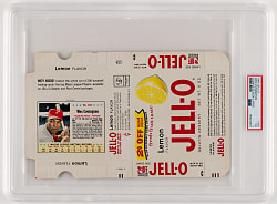 1963 Jell-O Complete Box #182 Wes Covington Shortprint PSA VG 3 - Only Graded!