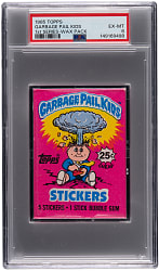 1985 Topps Garbage Pail Kids 1st Series Unopened Wax Pack PSA EX-MT 6