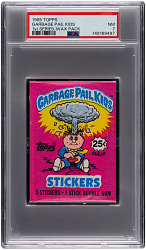 1985 Topps Garbage Pail Kids 1st Series Unopened Wax Pack PSA NM 7
