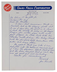 Joe Sewell 1980 "Most Thrilling Experience" Signed Handwritten Letter with Babe Ruth, Ty Cobb, Lou Gehrig Mentions