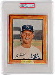 1960 Post Cereal Don Drysdale Hand Cut PSA GOOD 2