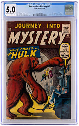 1960 Atlas Comics Journey Into Mystery #62 1st Appearance of Xemmu/Hulk Prototype Issue - CGC 5.0