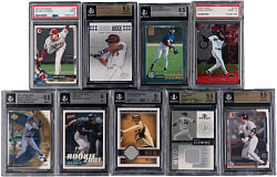 2000-2020 Hall of Fame, Star & Rookie Graded Collection (28) with Ichiro, Judge & Ohtani Rookies