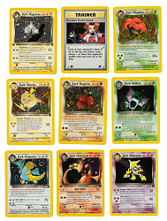 2000 Pokémon Rocket Near Complete Set (76/83) Including Dark Charizard Plus (210) Duplicates